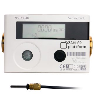 Wärmezähler Engelmann SensoStar E TF 5,2 Eichung 2022 1,5 m³/h - 130 mm